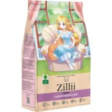 Корм для кошек Zillii Indoor Adult Cat, индейка с ягненком, 2 кг