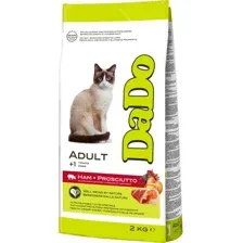 Сухой корм для кошек Dado с ветчиной 2 кг