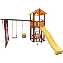 Игровой комплекс Perfetto Sport Bari-9 (качели лодочка, малыш)