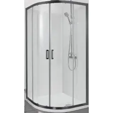 Душевой уголок Aquatek AQ ARI RO10020BL 100x100 (черный/прозрачное стекло)