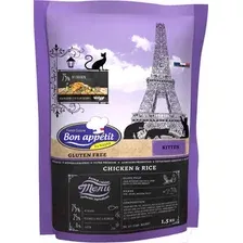 Сухой корм для кошек Bon Appetit Cat Kitten с курицей / 681786 (1.5кг)