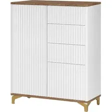 Комод Shtabe Royal 5063 эко (дуб веллингтон/золото)