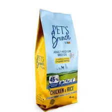 Сухой корм для собак Pet's Brunch для взрослых собак средних пород 4 кг