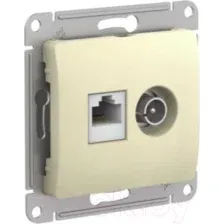 Розетка Systeme (Schneider) Electric Glossa GSL000289