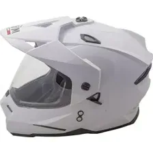 Мотошлем AIM JK802Y 802Y-007-YL (Y/L, белый глянец)