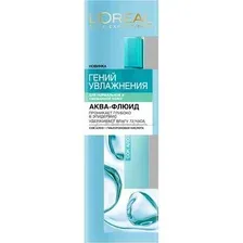 Аква-флюид для лица L'OREAL Гений увлажнения для нормальной и смешанной кожи, 70 мл
