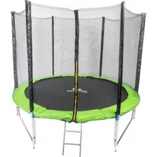 Батут Skyjump Pro 312 см - 10ft (с внешней сеткой и лестницей)