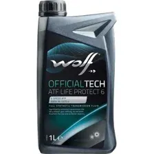 Трансмиссионное масло Wolf OfficialTech ATF Life Protect 6 1л