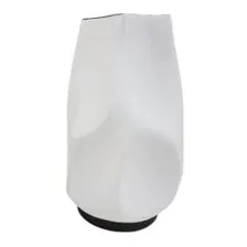 Ваза AksHome Winsor, белый, 13х13х20 см