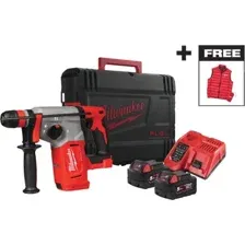 Перфоратор Milwaukee M18 BLHXMC-502X 4933499459 (с 2-мя АКБ, кейс)