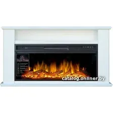 Каминокомплект Smolcom Govard V42 с Royal Flame Vision 42 LOG LED (бьянко белый)