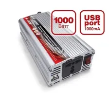 Инвертор автомобильный AVS IN-1000W-24 
