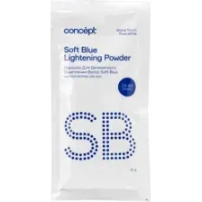 Порошок для осветления волос CONCEPT Blond Touch Soft Blue, 30 г