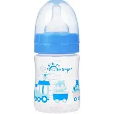 Бутылочка для кормления Sun Delight С широким горлышком / 31565 (160мл, синий)