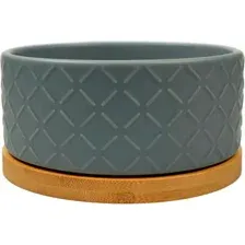 Миска для животных Mr. Kranch Bamboo / MKR543653 (синий)