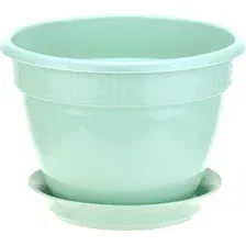 Вазон 5 Plast Фиалочница Антик D13 (750мл, мята)