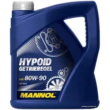 Трансмиссионное масло Mannol Hypoid 80W-90 GL-4/GL-5 LS, 4л.
