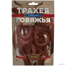 Лакомство для собак "Трахея говяжья с мясом утки" (50 г)