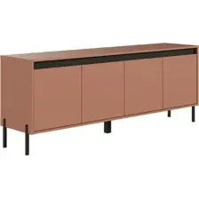 Тумба Black Red White Lubao RTV4D (античная латунь)