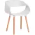 стул кухонный Tetchair QXX (mod. C1058), белый
