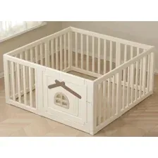 Игровой манеж UNIX kids Classic Tree House 130х130 Camel
