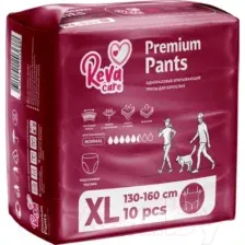 Трусы впитывающие для взрослых Reva Care XL 130-160см (10шт)