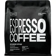 Кофе молотый Tasty Coffee  Бразилия Серрадо моносорт эспрессо (250г)