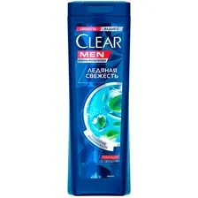 Шампунь Clear Men Vita ABE против перхоти Ледяная свежесть с ментолом 400 мл