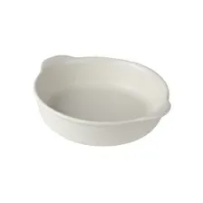 Форма для запекания круглая COMBO, керамика, белый, 25,8*23,5*7см