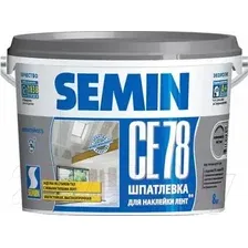 Шпатлевка готовая Semin CE 78 для швов (8кг, серая крышка)