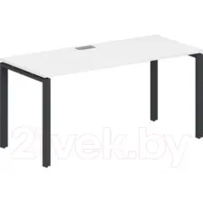 Письменный стол Norden 140x70x75 / SG.205.WH.63.AN (антрацит/белый)