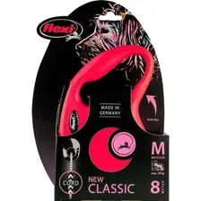 Поводок-рулетка Flexi New Classic Compact (XS, красный)