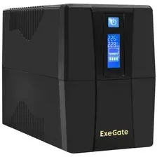 Источник бесперебойного питания ExeGate Power Smart ULB-800.LCD.AVR.2SH.RJ.USB EP212517RUS