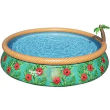 Надувной бассейн Bestway Paradise Palms, 57416, 475х84 см