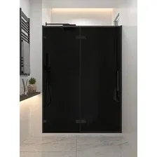 Душевая дверь Veconi Alassio AL-120-11-BB-C4 (стекло черное/черный)