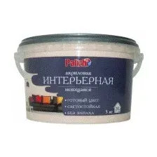 Краска Palizh Интерьерная моющаяся 3.7 кг (шафран)