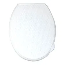 Сиденье для унитаза Violet Ротанг 112006 (белый)