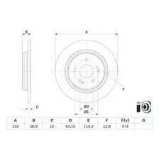 Тормозной диск BOSCH 0 986 479 G18 полный , задняя ось