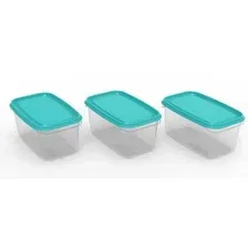 контейнер для продуктов пластиковый BEROSSI ИК75637000 (3 ШТ.)