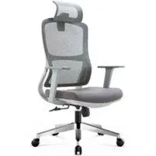 Кресло SitUp POINT LUX GREY chrome (сетка Grey/Grey)