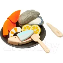 Набор игрушечных продуктов Plan Toys Морепродукты / 3632