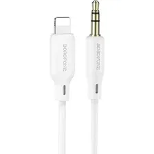 Кабель акустический Borofone BL18, Lightning, белый, 1 м
