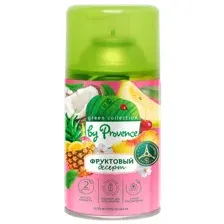 Сменный блок для освежителя воздуха Green Collection by Provence Фруктовый десерт (250мл)