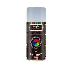 Senfineco - Краска-спрей акриловая, цвет: хром, 400мл / 4501