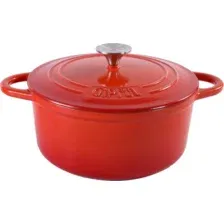 Кастрюля Gipfel Majolica Flame 52848 (оранжевый)