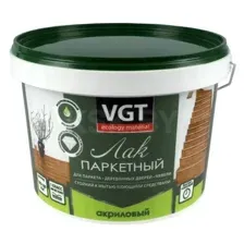 Лак акриловый паркетный VGT полуматовый, 2,2 кг