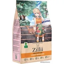Сухой корм для кошек Zillii Light/Sterilized индейка с ягненком 400 г