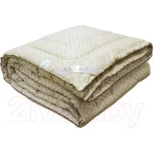 Одеяло Alleri Тик Демисезонное 200x215 (верблюжья шерсть)