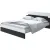Кровать PROxSON Milton 140x190 (белый/черный)
