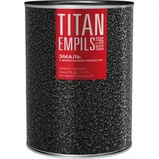 Эмаль Titan Empils Ореол Алкидно-стирольная с молотковым эффектом 4605365083482 2.5 кг (темно-зеленый)